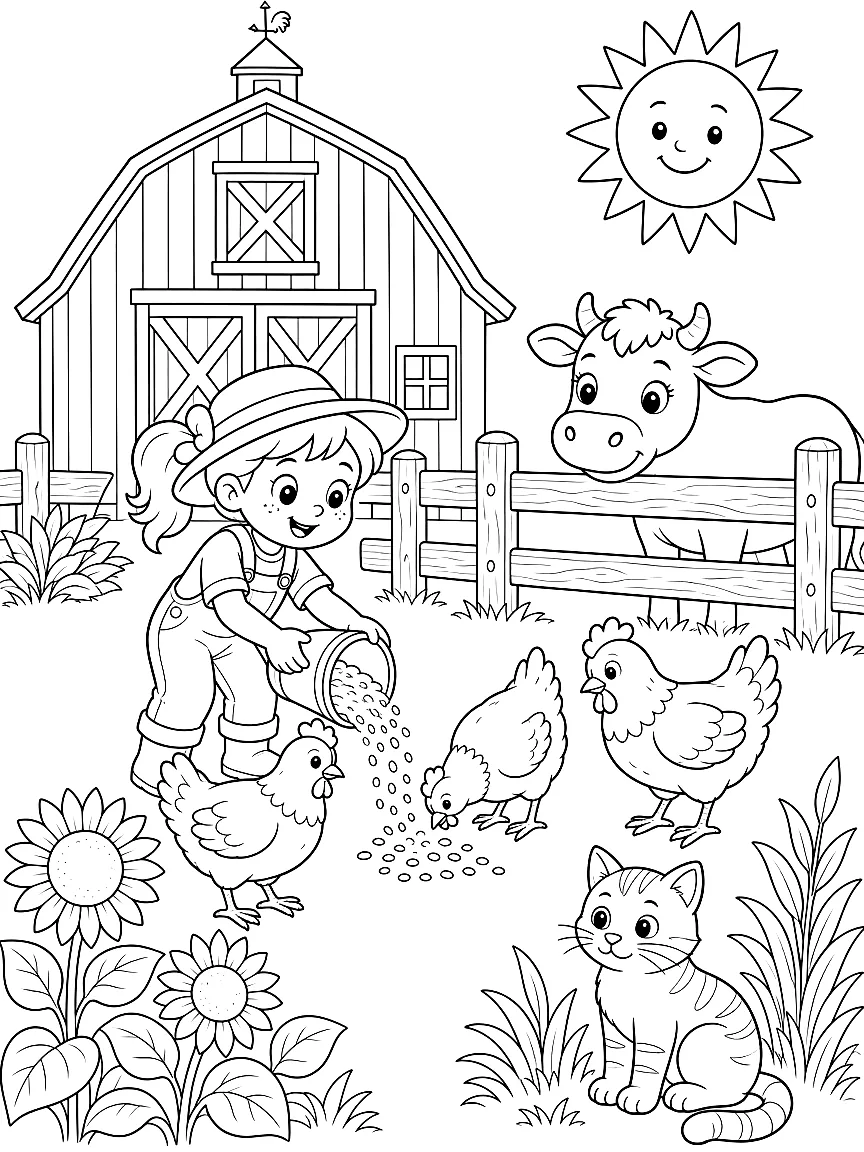 Animals on the farm